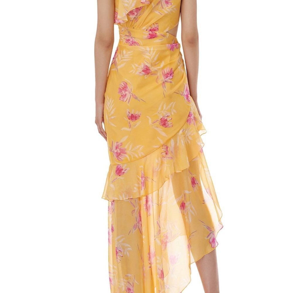 AMUR VI GOWN GOLDEN YELLOW - Picture 3 of 11